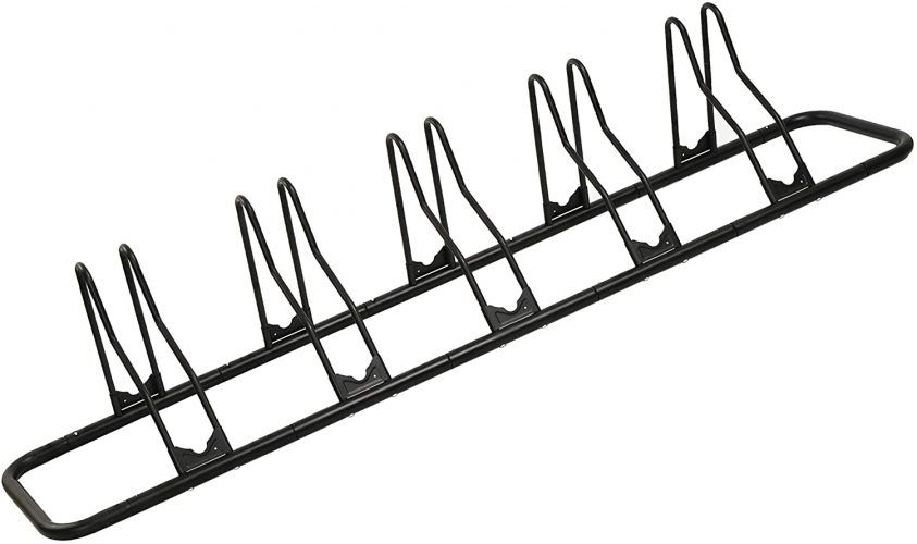 CyclingDeal 5 Bicycle Floor Parking Rack