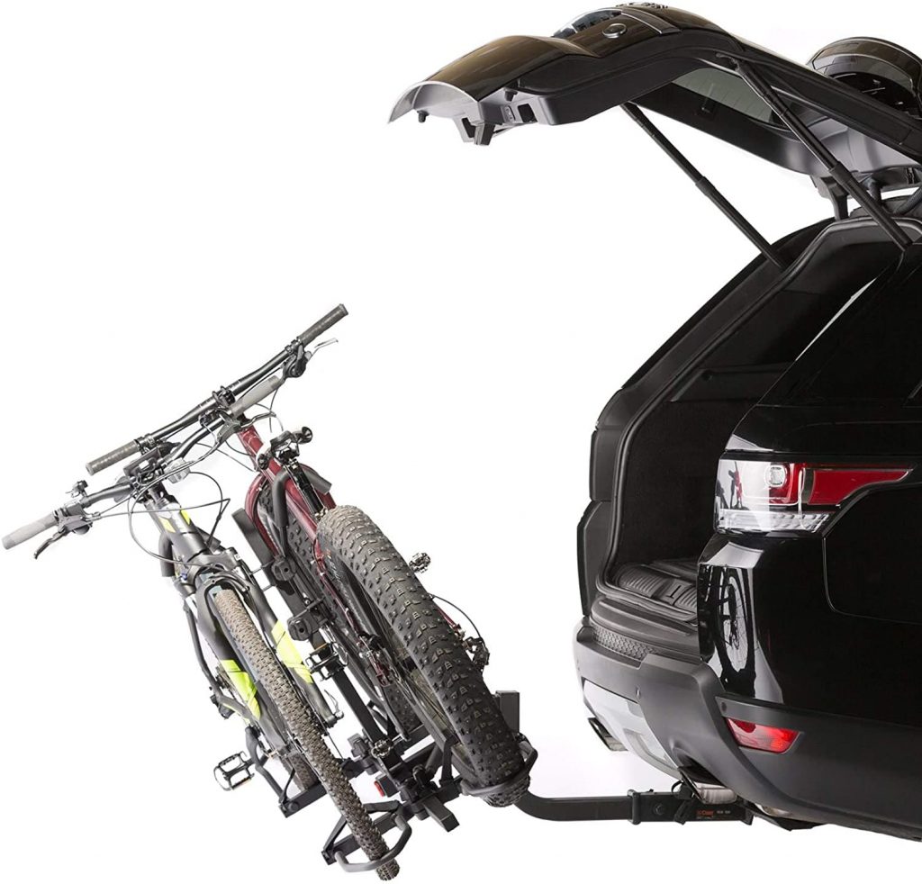 KAC K2 Overdrive Sport Hitch Bike Rack Tilting