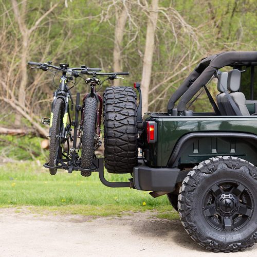 The KAC K2 Overdrive Sport Hitch Mounted Bike Rack