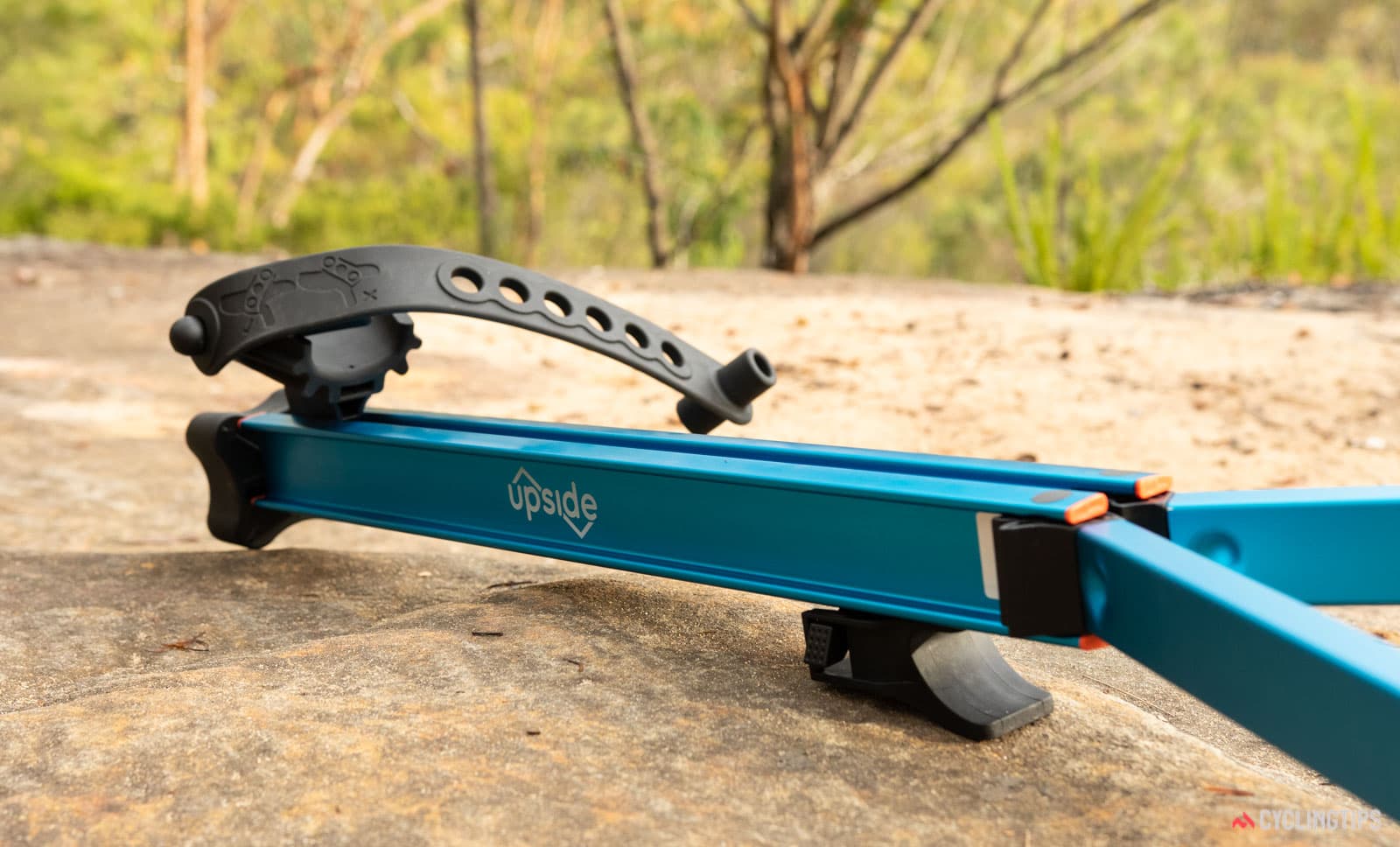 storing mtb upside down