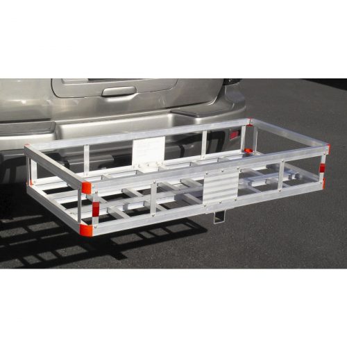 Aluminum hitch cargo carrier