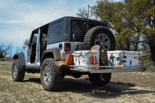 jeep wrangler hitch cargo carrier