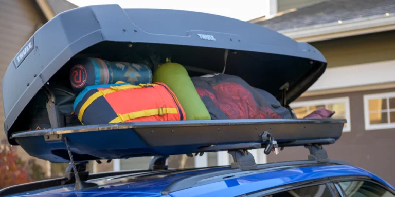 packing rooftop cargo box
