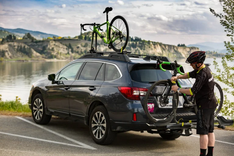 bike racks travel safely