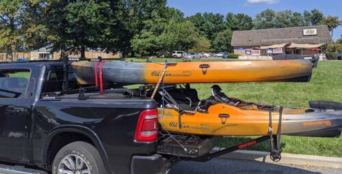 kayak truck bed extender