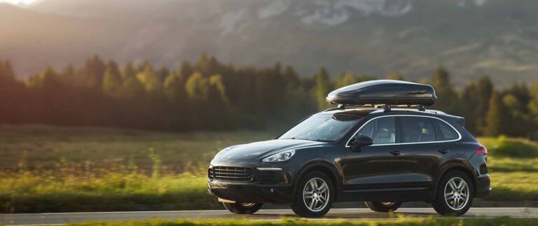 roofbox on an suv
